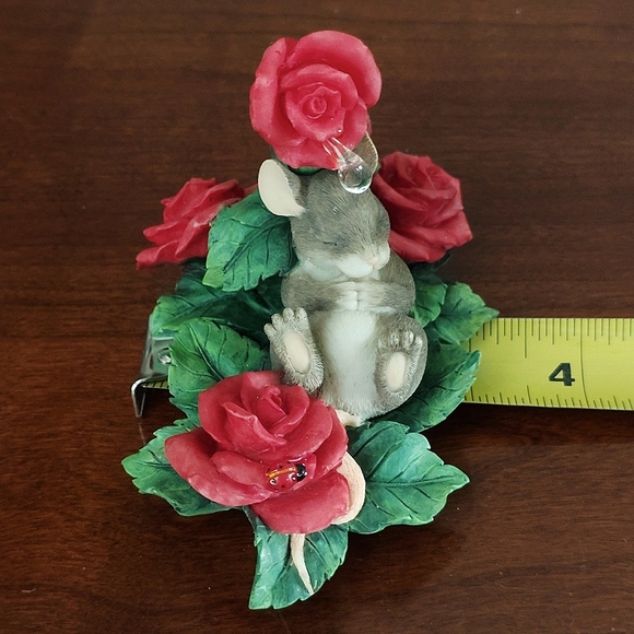 Fitz & Floyd Charming Tails - Life is a Bed of Roses - Signed by Artist - Picture 11 of 11